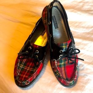 Sperry Tartan Plaid Boat Shoe